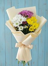 Букет цветов из:  Хризантемы в Любани