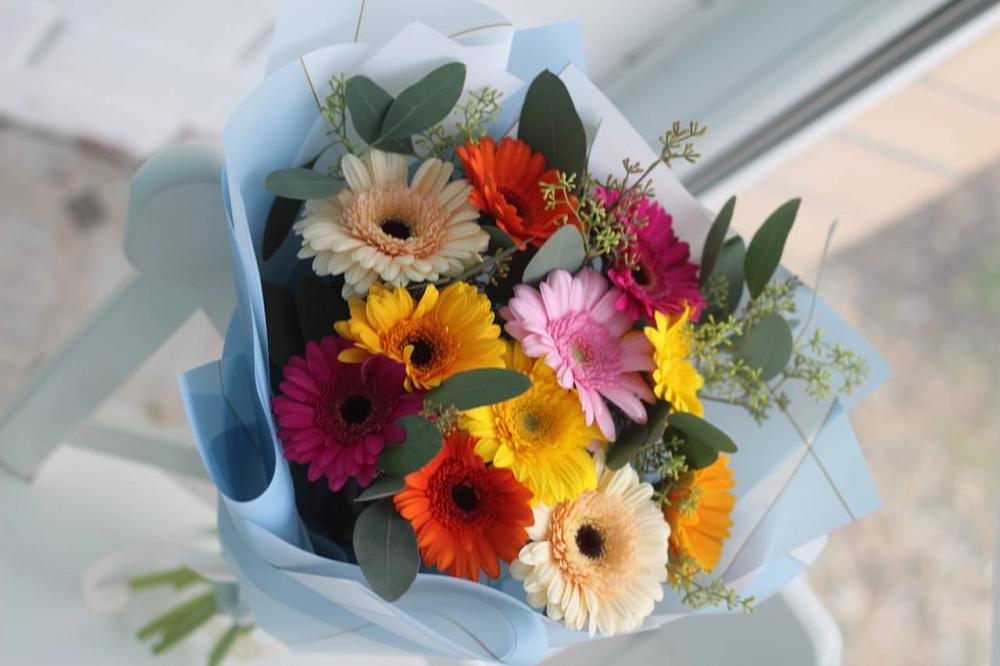 Букет цветов из: Герберы в Любани