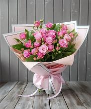 Букет Розовый кустик #REPLACE_PRED# Любани