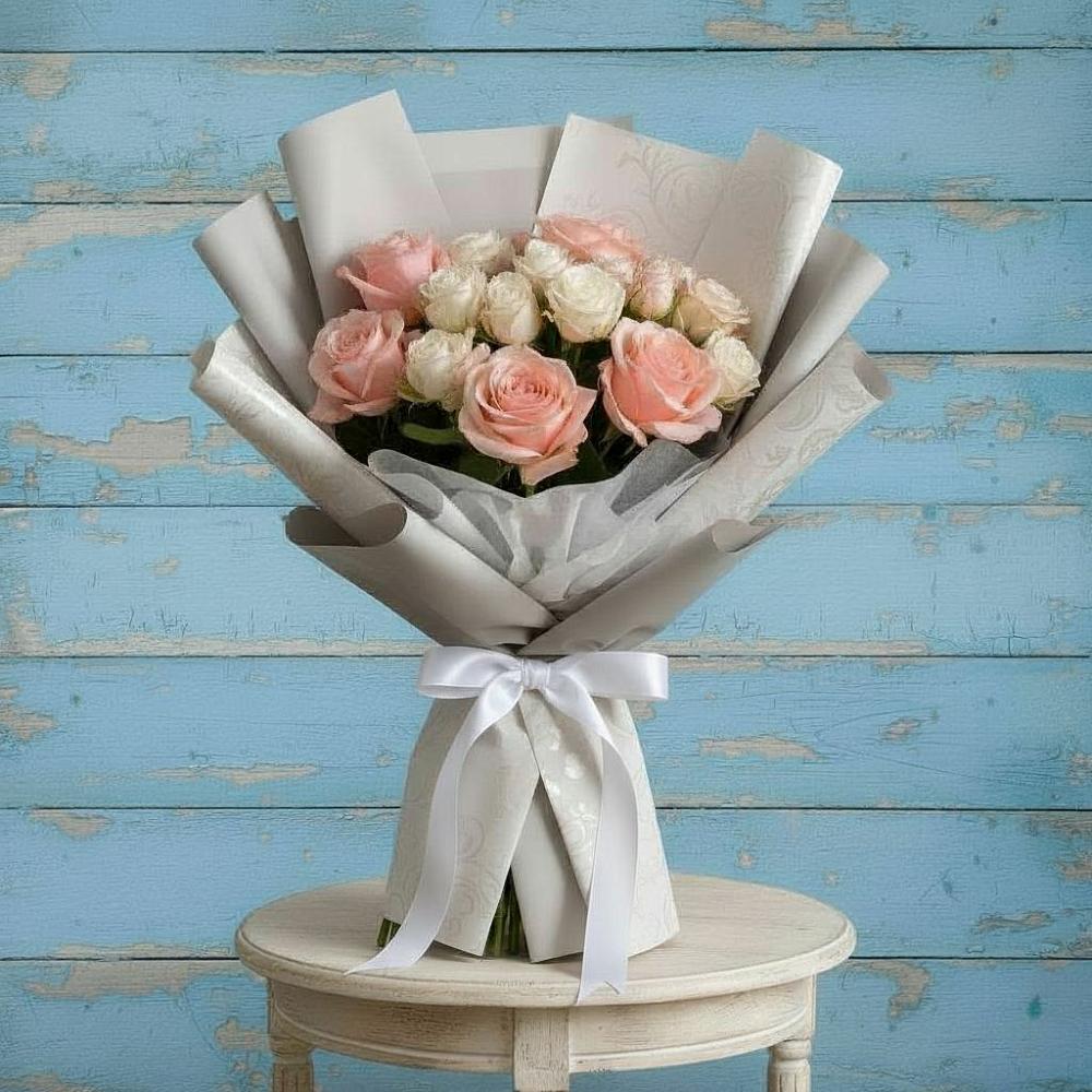 Букет цветов из: Розы в Любани