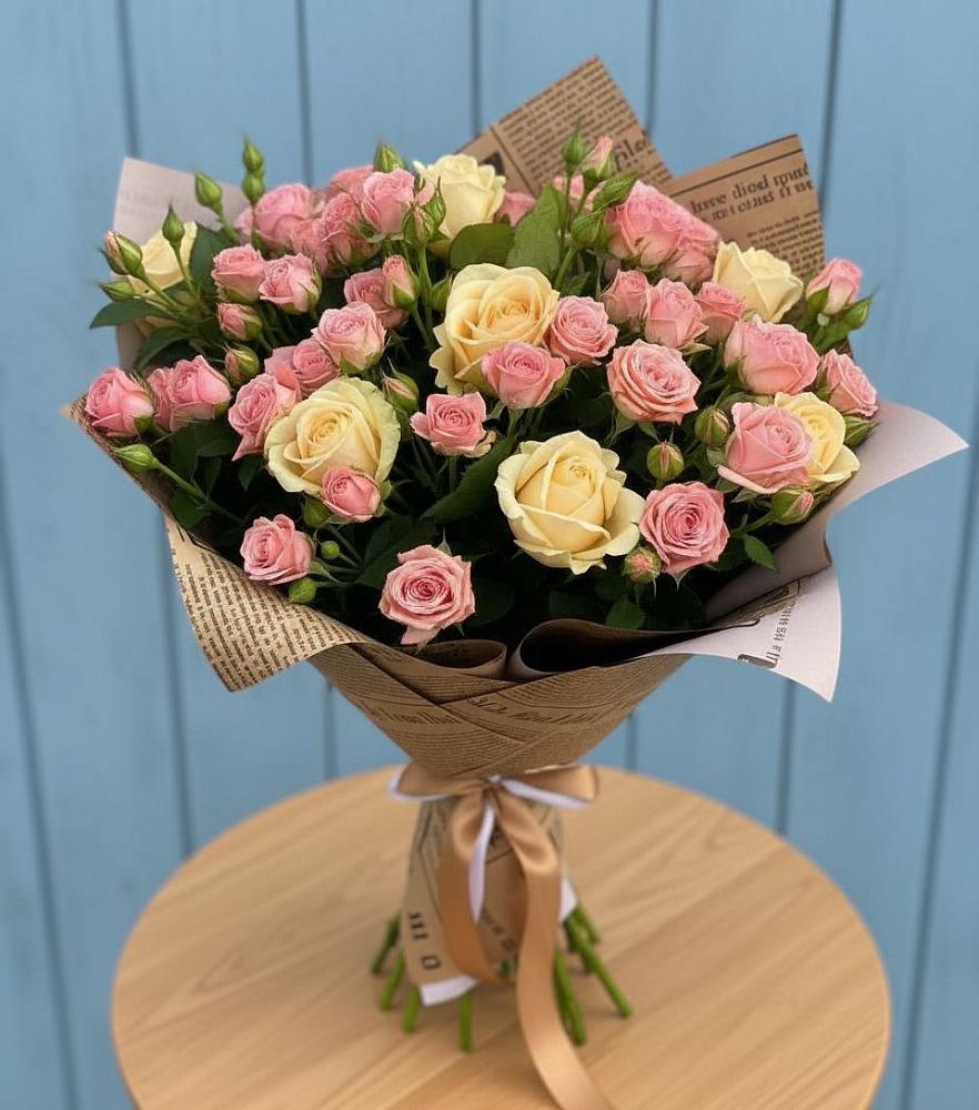 Букет цветов из: Розы в Любани