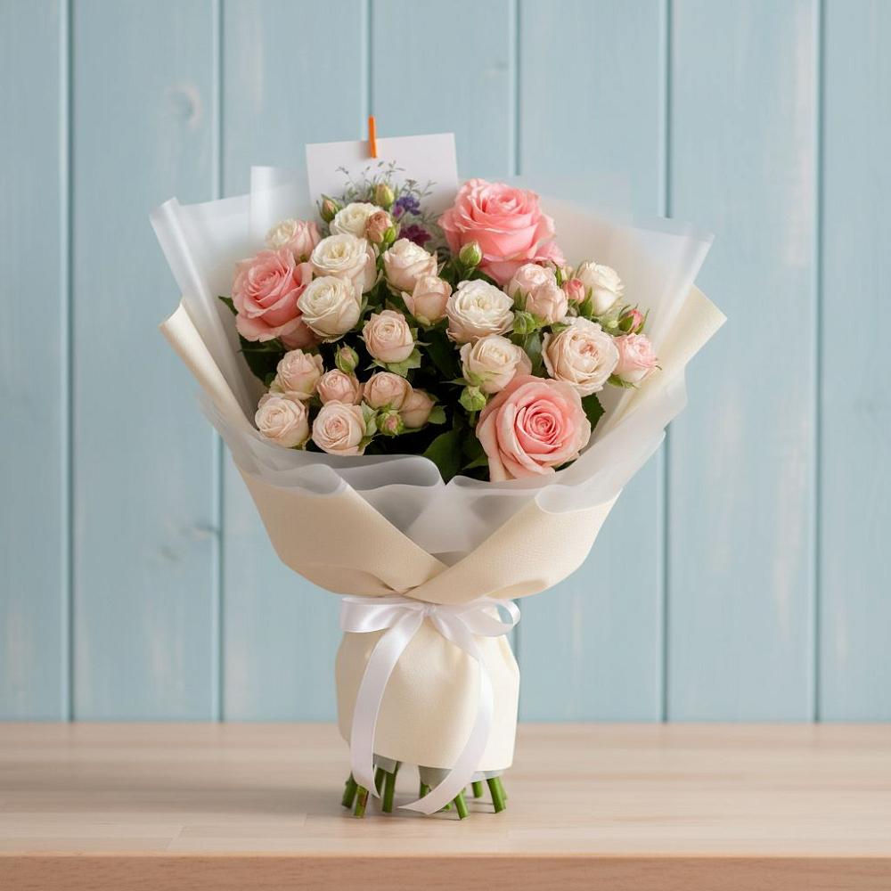 Букет цветов из: Розы в Любани