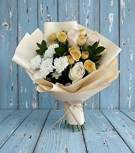 Букет цветов из:  Розы и Хризантемы #REPLACE_PRED# Любани