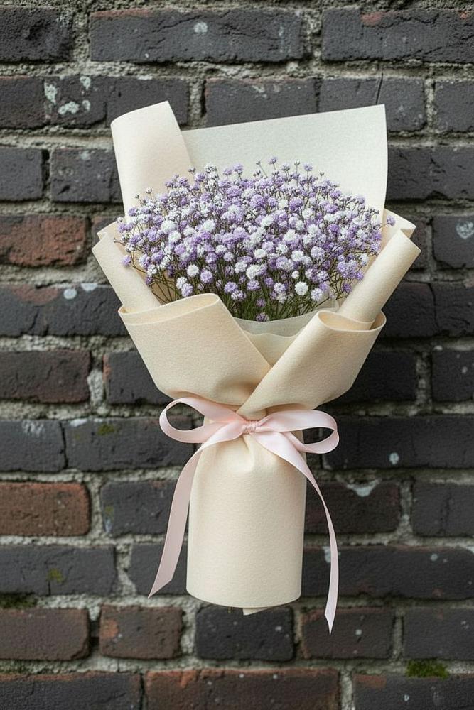 Букет цветов из: Гипсофила в Любани