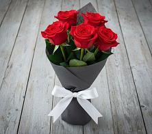 Букет 5 Красных роз Эдлесс Лав #REPLACE_PRED# Любани