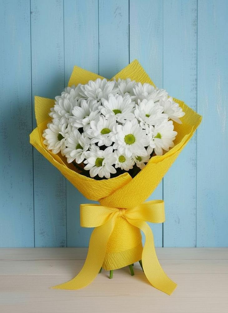 Букет цветов из: Хризантемы в Любани