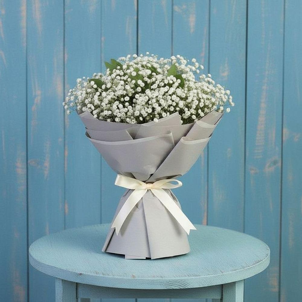 Букет цветов из: Гипсофила в Любани