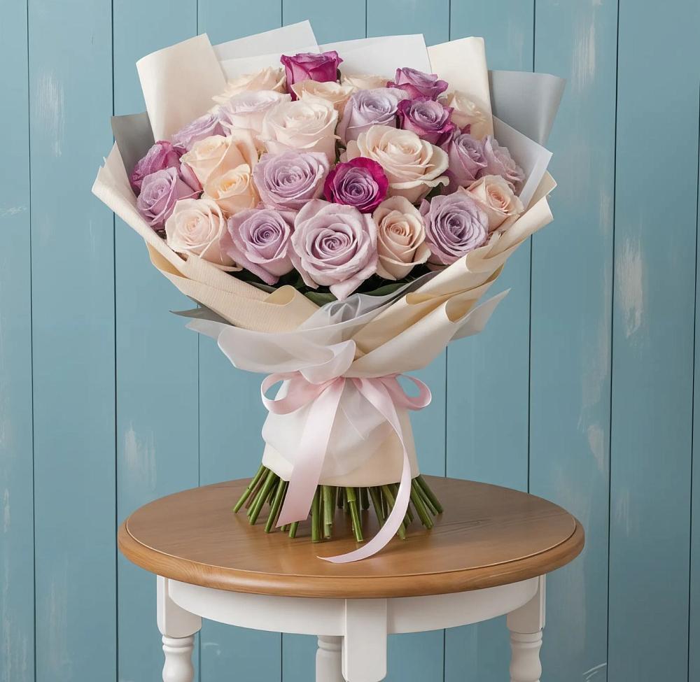 Букет цветов из: Розы в Любани