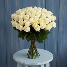 Букет 51 Белая роза Эдлесс Лав #REPLACE_PRED# Любани