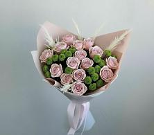 Букет цветов из:  Розы и Хризантемы #REPLACE_PRED# Любани