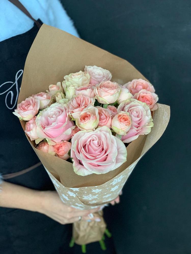 Букет цветов из: Хризантемы и Розы в Любани