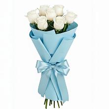 Букет 7 белых роз Проуд #REPLACE_PRED# Любани