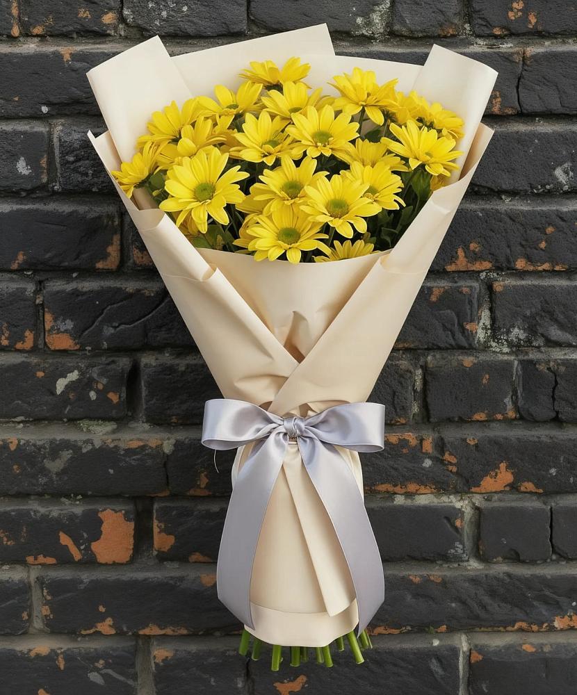 Букет цветов из: Хризантемы в Любани