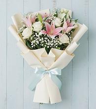 Букет цветов из:  Лилии в Любани